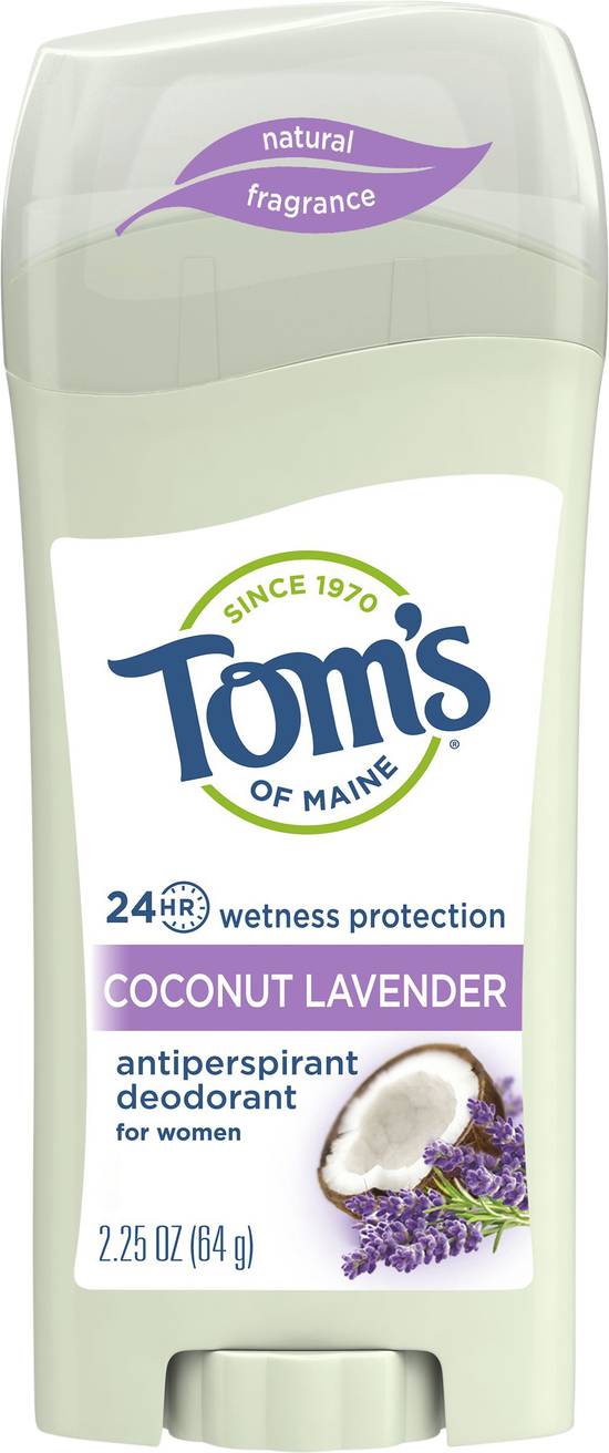 Tom's Of Maine Coconut Lavender Antiperspirant Deodorant (2.3 oz)