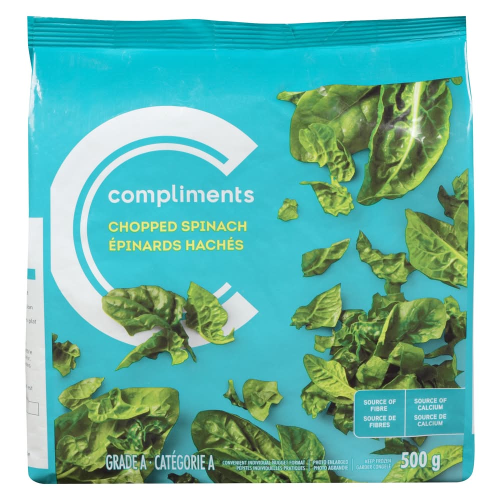 Compliments Chopped Spinach (500 g)