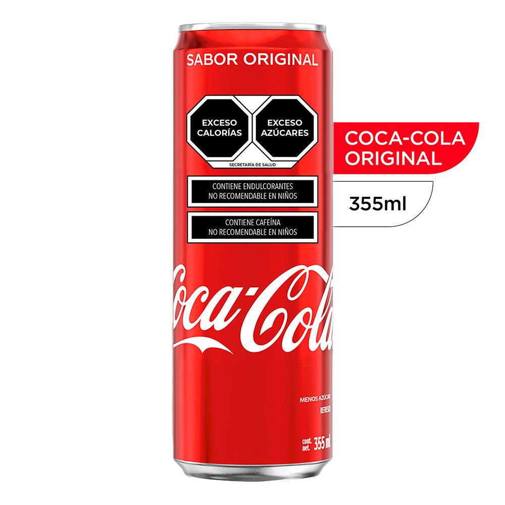 Coca-Cola · Refresco original, cola (355 ml)