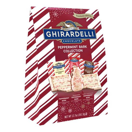 Order GHIRARDELLI Peppermint Bark Chocolate Collection Assortment, 12.7 Oz food online from CVS store, PEARLAND on bringmethat.com