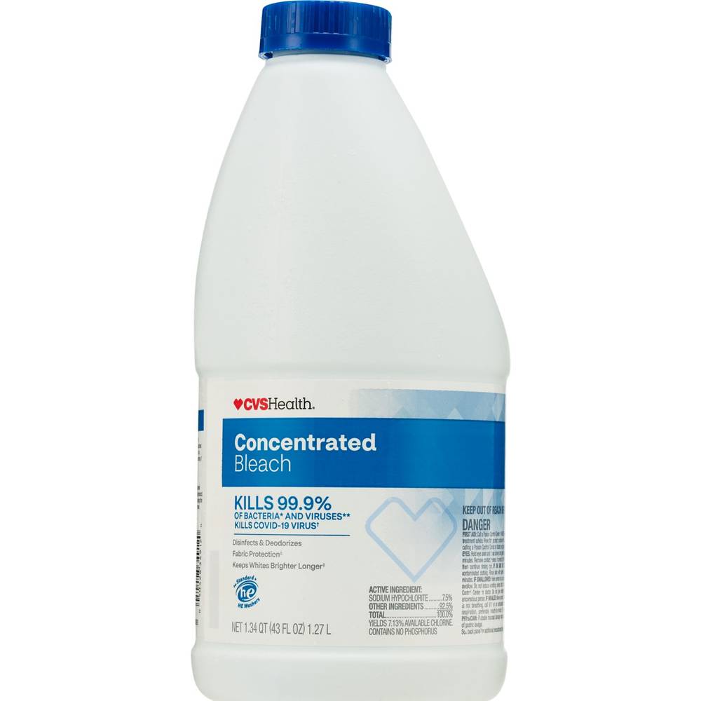 Total Home Concentrated Bleach, 43 oz