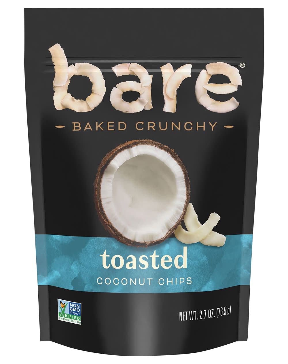 Bare Baked Crunchy Coconut Chips, Toasted (2.7 oz)