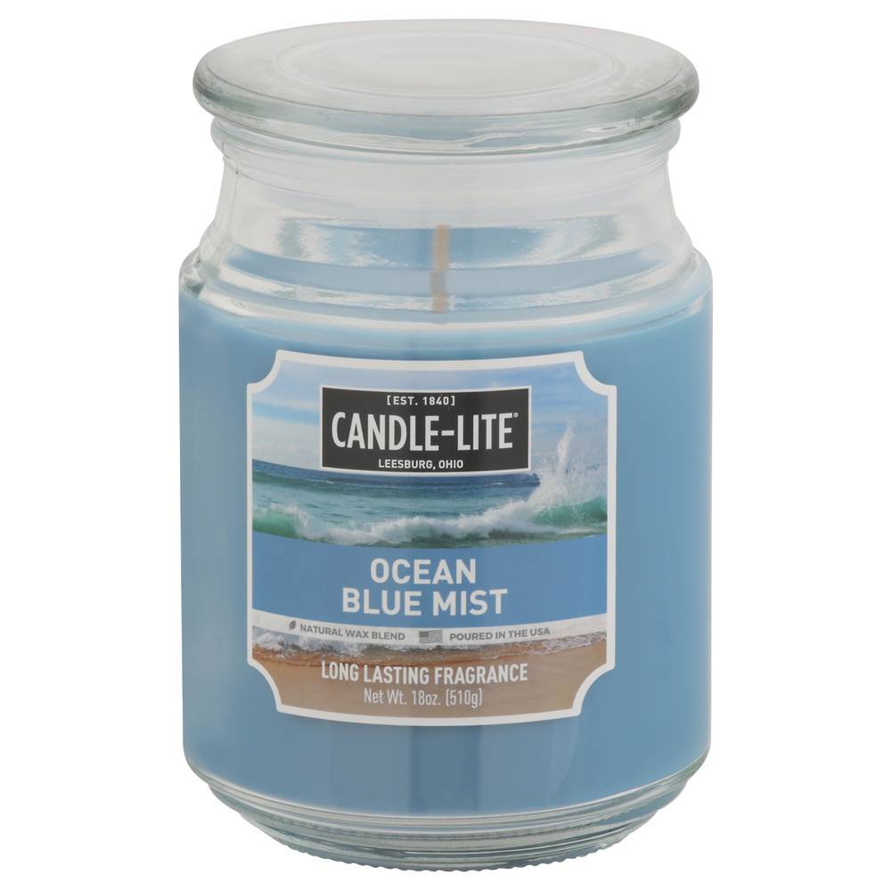 Candle-lite Ocean Blue Mist Candle (1.12 lbs)