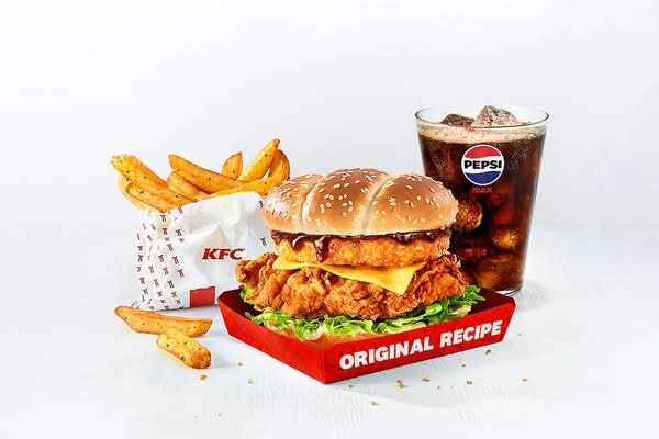 BBQ Fillet Tower Burger Meal