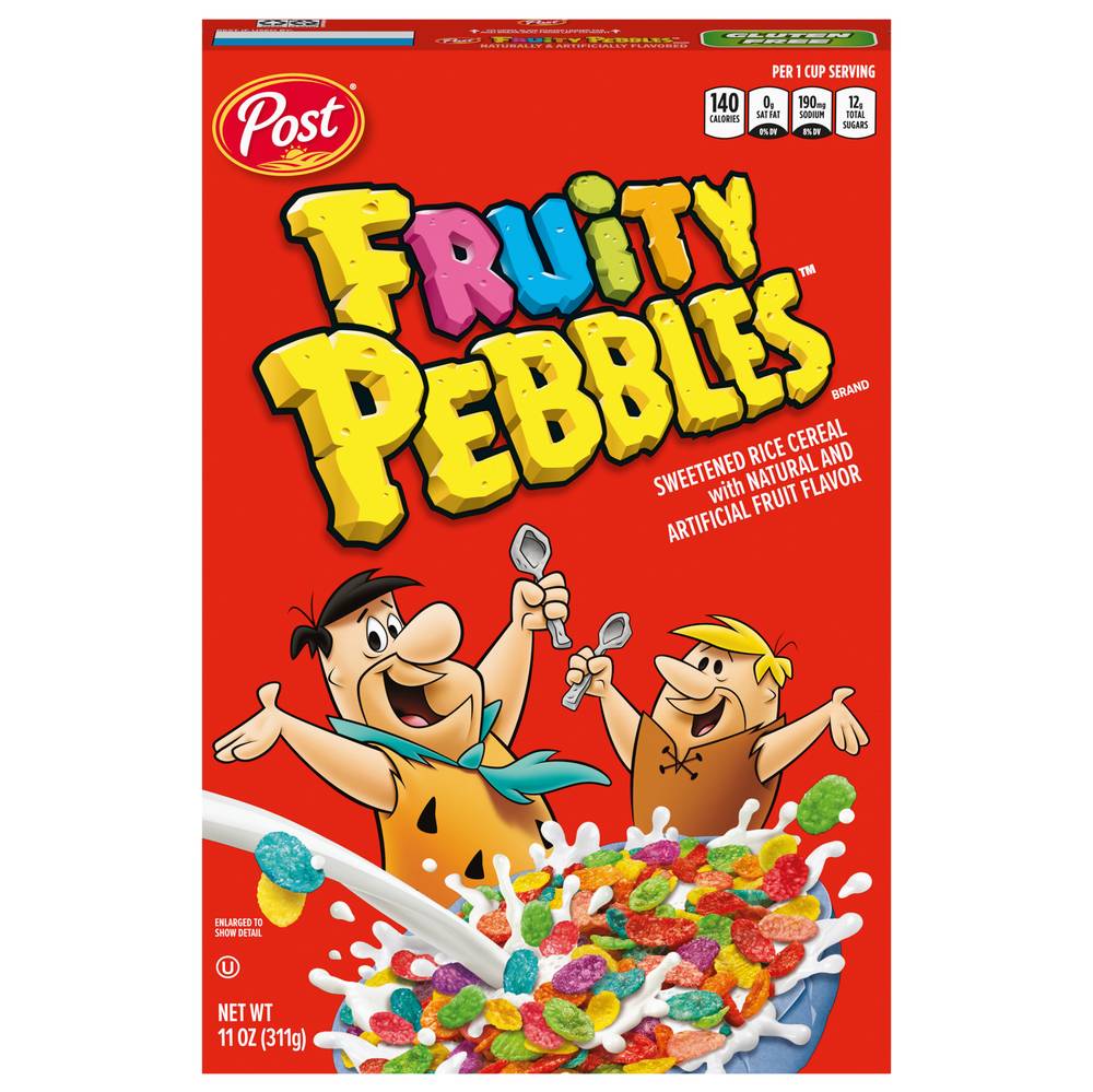 Fruity Pebbles Sweetened Rice Cereal (11 oz)