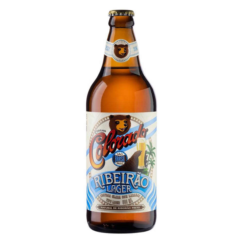 Colorado cerveja ribeirão lager (600 ml)