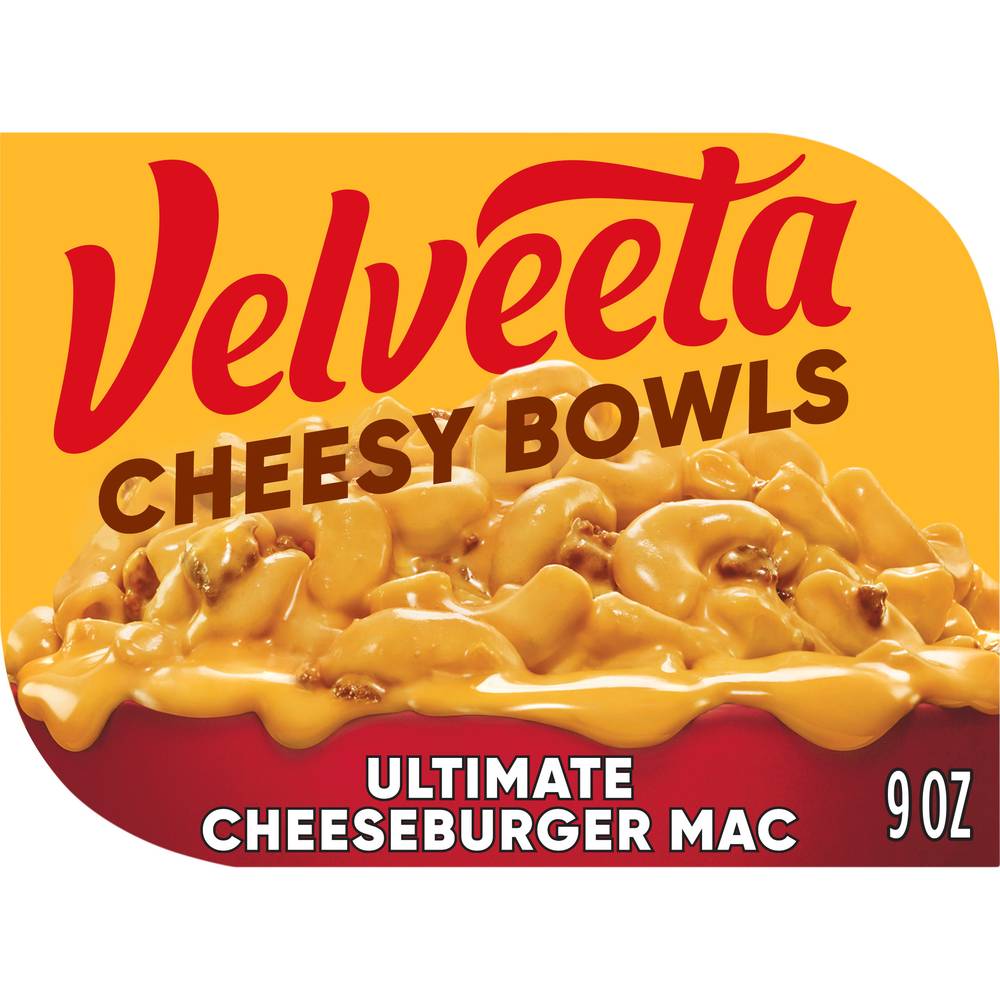 Velveeta Ultimate Cheeseburger Mac Bowls (9 oz)