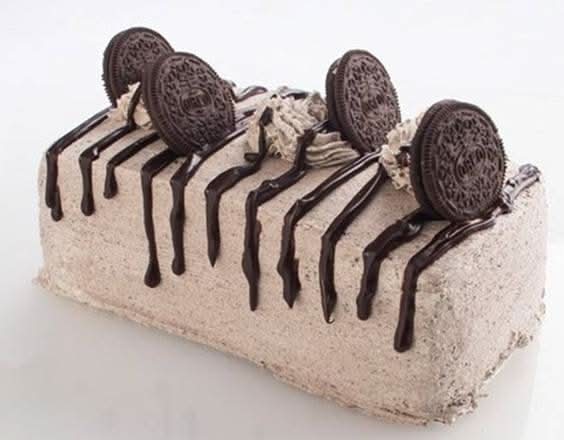 Media Barra de Pastel de Galleta Oreo
