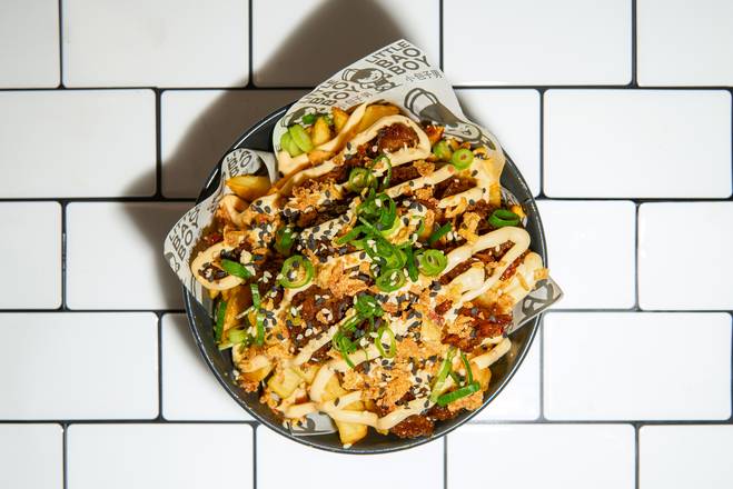 Sticky Pulled Shroom Fries