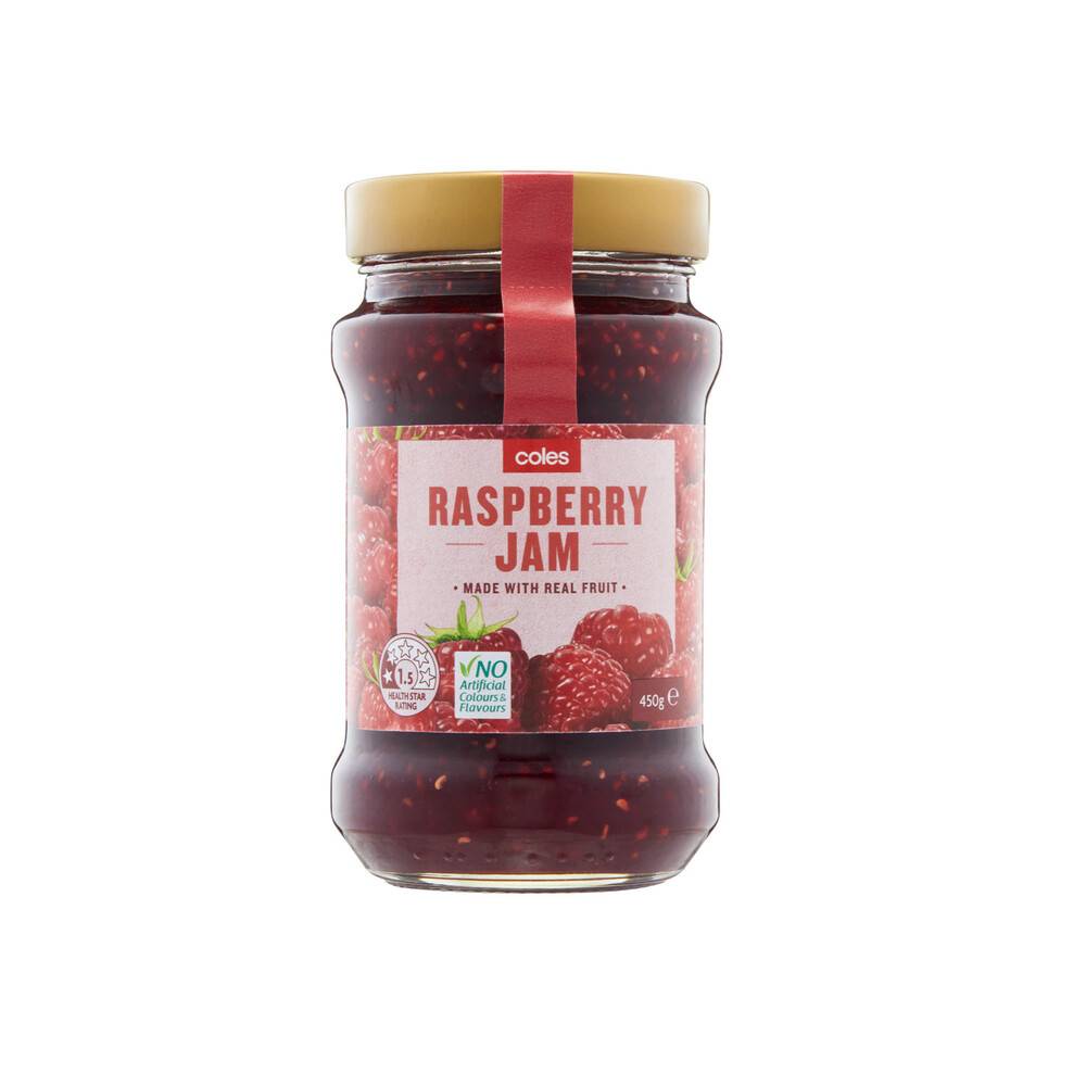 Coles Raspberry Jam