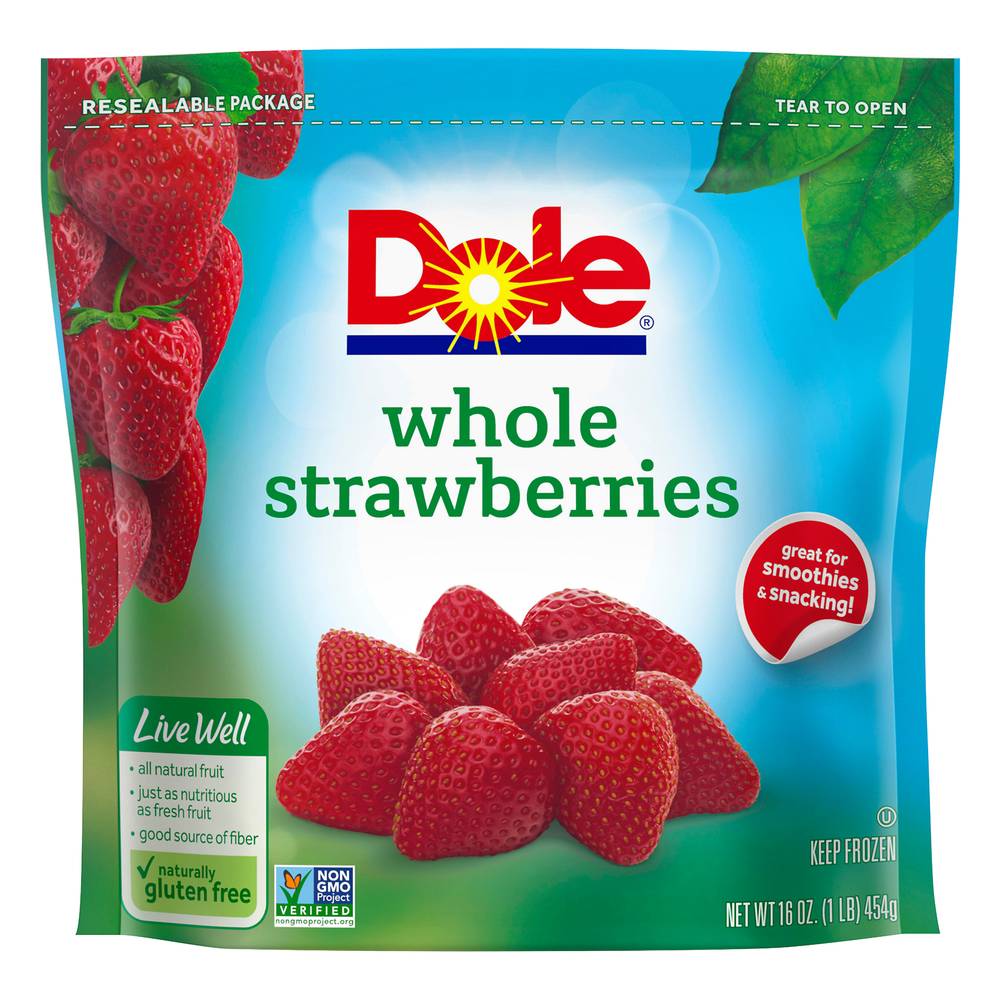 Dole Whole Strawberries (1 lbs)