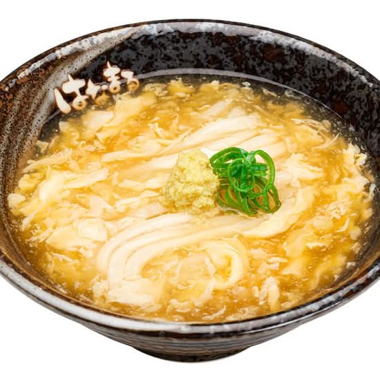 生姜玉子あんかけうどん