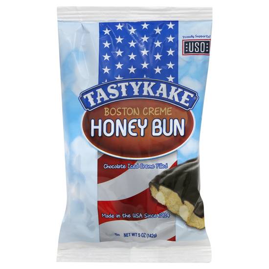 Tastykake Boston Creme Filled Honey Bun (5 oz)