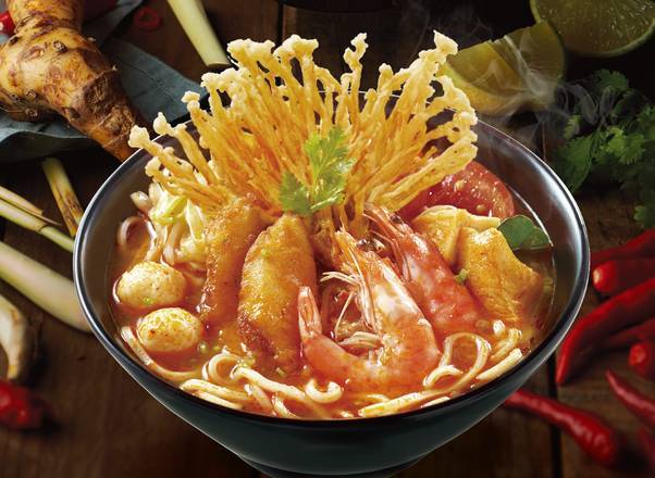 酸辣海鮮系列 Sour and Spicy Seafood Noodles