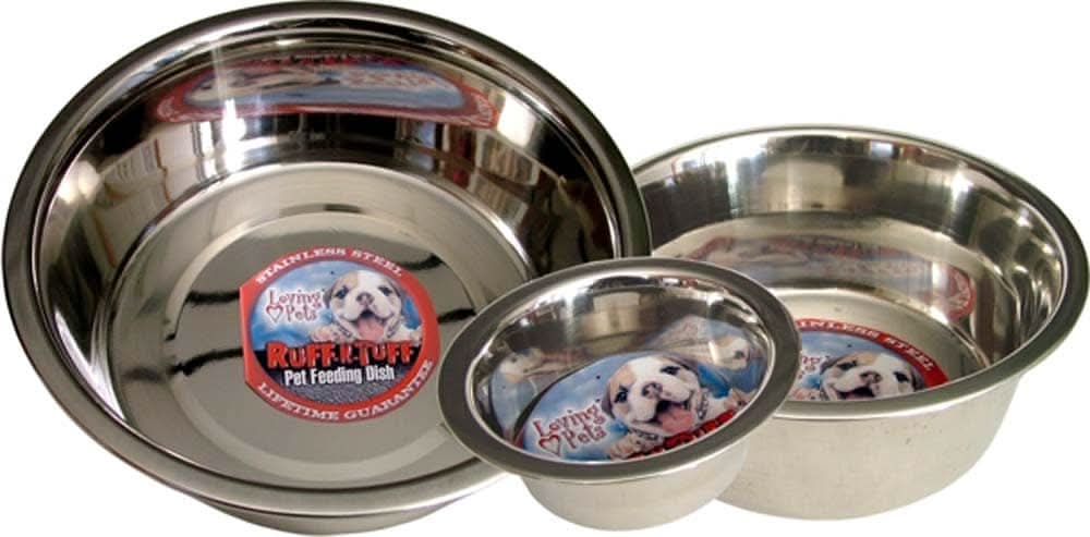 Loving Pets Standard Stainless Steel Bowl (0.16 oz)