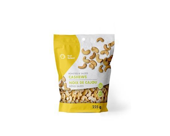 Shell Select Roasted Salted Cashews 225G