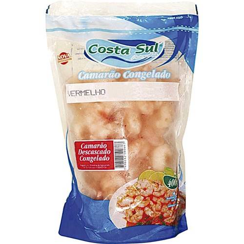 Costa sul camarão médio descascado congelado (400g)