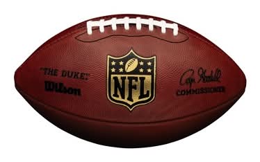 Wilson The Duke Replica American Football, Brown