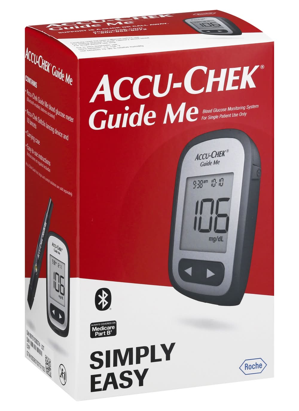 Chek Line Accu-Chek Guide Me Blood Glucose Monitoring System – Backed by Everyday ...