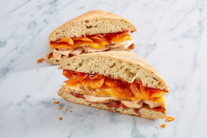 Spicy BBQ Chicken Crunch Sandwich