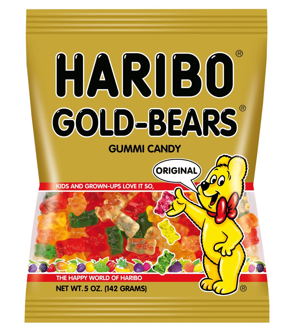 Haribo Gold-Bears Original Gummi Candy 5 Oz