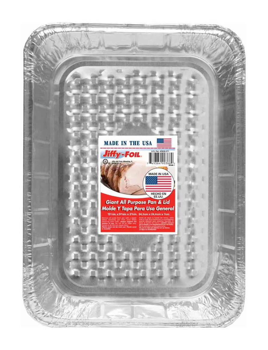 Party City Aluminum All Purpose Pan With Lid