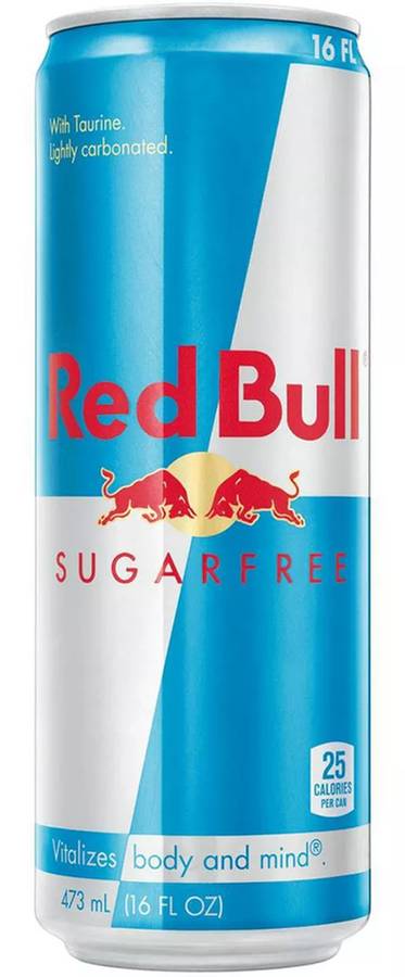 Red Bull Sugar Free Energy Drink 16oz