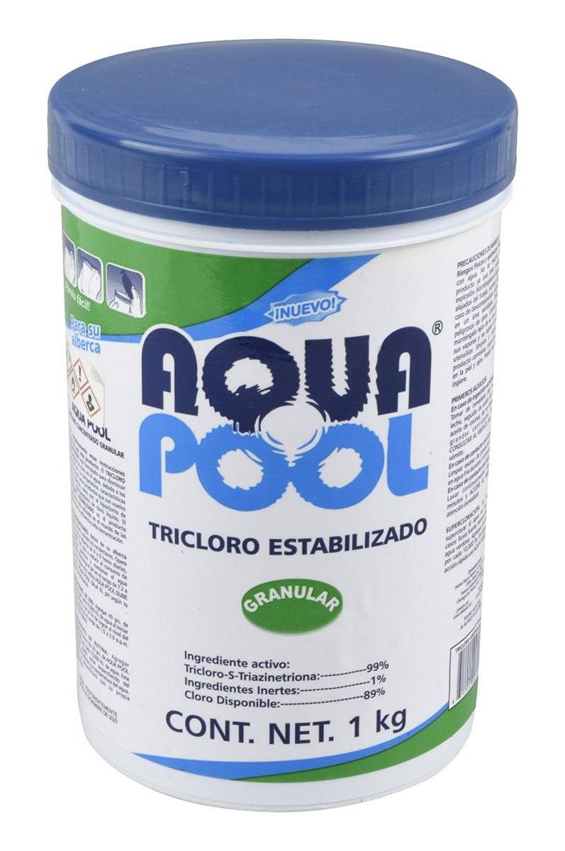 Aqua Pool · Tricloro estabilizado granular