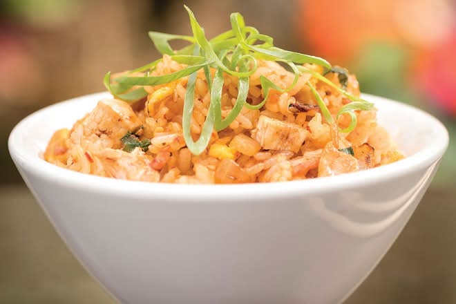 HIBACHI SPICY CHICKEN FRIED RICE