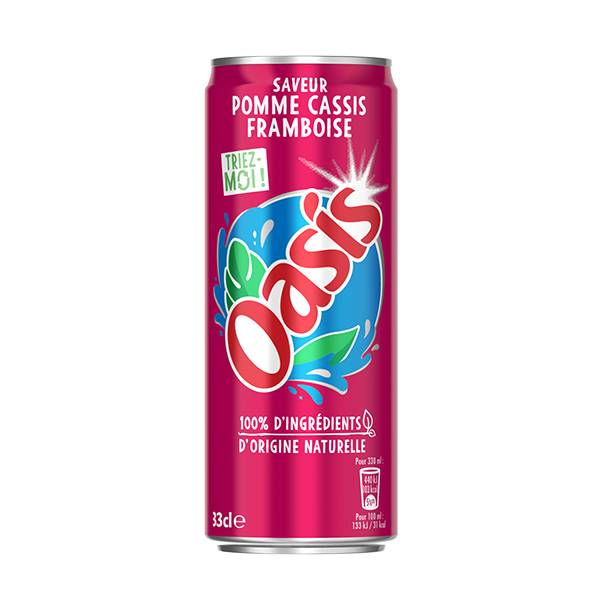 Oasis Pomme Cassis Framboise 33cl