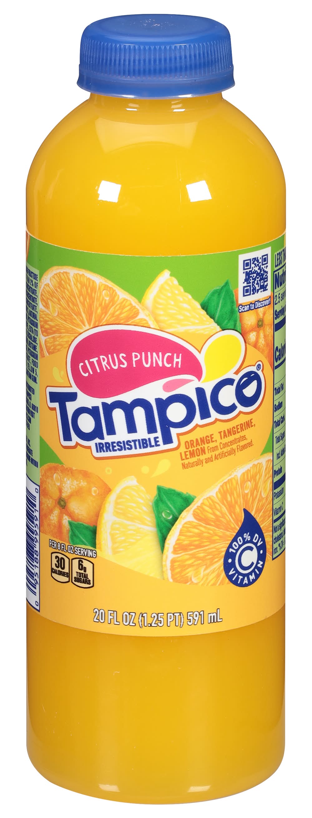 Tampico Orange Irresistible Tangerine Lemon Citrus Punch (20 fl oz)