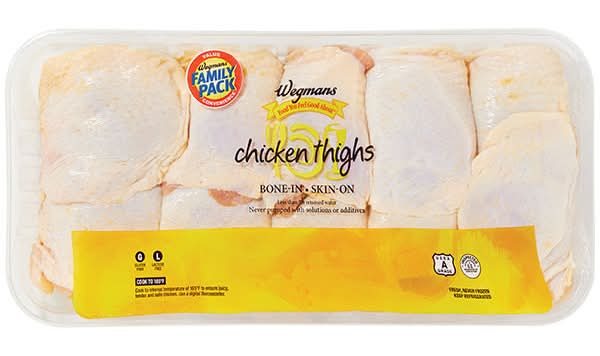 Wegmans Chicken Thighs, FAMILY PACK