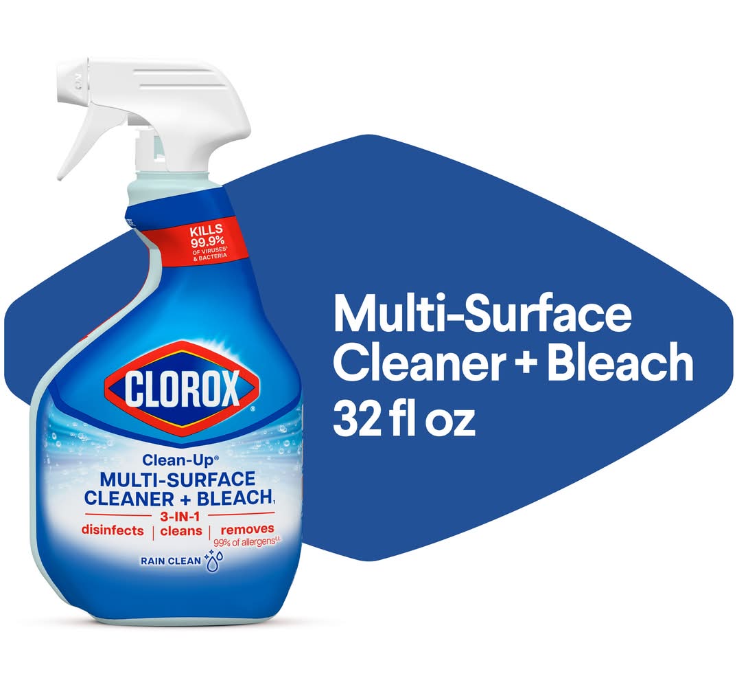 Clorox Clean-Up with Bleach With Bleach 32 -fl oz Rain Clean Disinfectant Liquid All-Purpose Cleaner