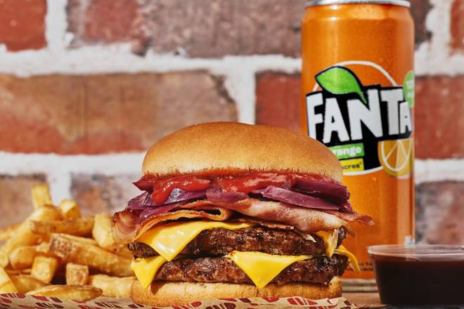 ❤ 🍔 🇫🇷 🥓 Menu Double Bacon Cheeseburger