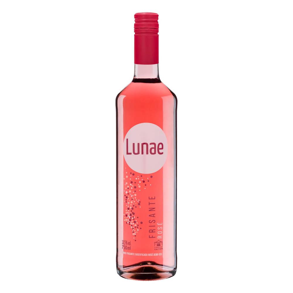 Salton vinho nacional frisante gaseificado lunae rosé demi-sec (750 ml)
