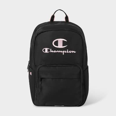 Champion Estate Backpack, Black/Pink