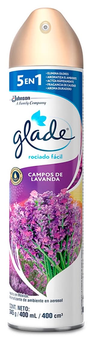 Glade · Aromatizante ambiental, campos de lavanda (400 ml)