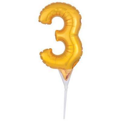 Anagram Number 3 Golden Balloon