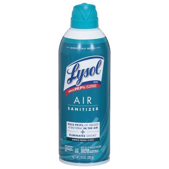 Lysol Air Sanitizer Simple Fresh