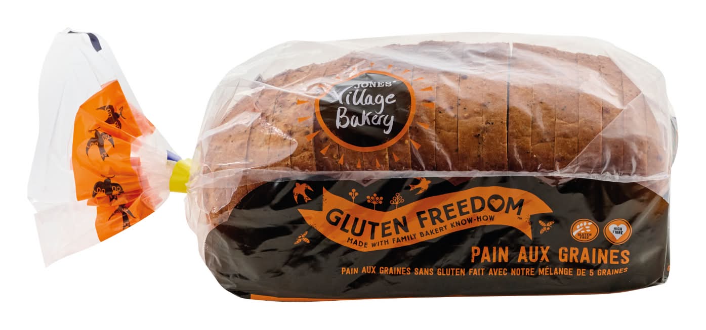 Pain Aux Graines sans Gluten - le sachet de 550g