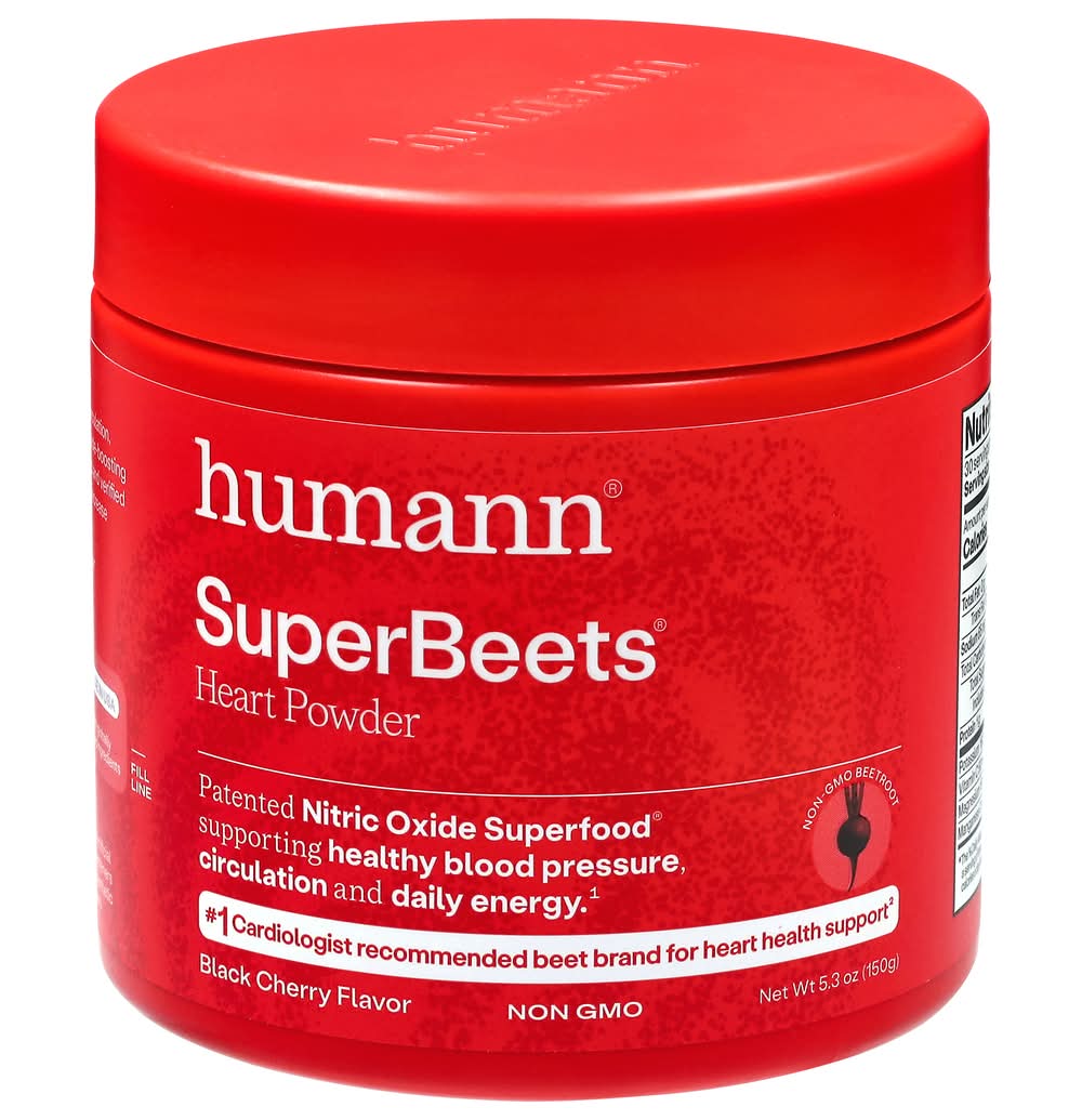 SuperBeets Human Circulation Superfood, Black Cherry (5.3 oz)