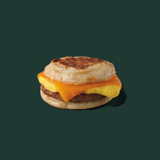 Order Sausage, Cheddar & Egg Sandwich food online from Starbucks store, Palmetto Bay on bringmethat.com