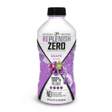 7-Select Replenish Zero Grape 28oz