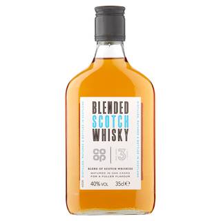 Co Op Blended Scotch Whisky Oak Aged 3 Years 35cl
