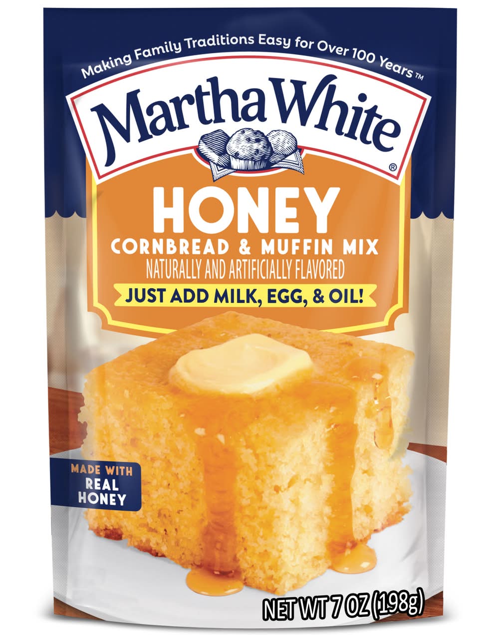 Martha White Honey Cornbread & Muffin Mix (7 oz)