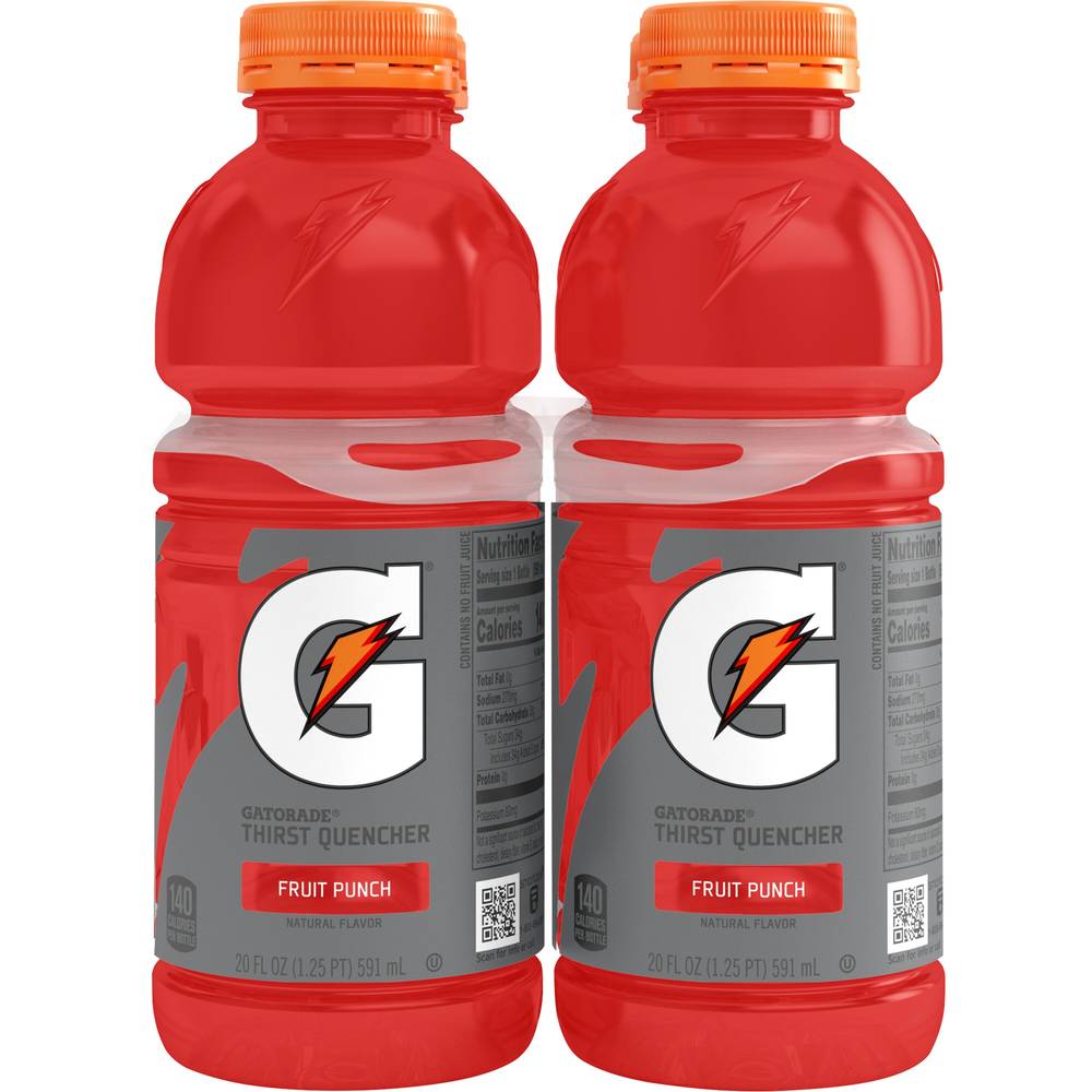 Gatorade Thirst Quencher Sports Drink (4 ct, 20 fl oz) (fruit punch)