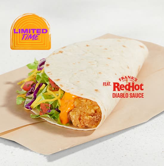 Frank's RedHot® Diablo Crispy Chicken Soft Taco