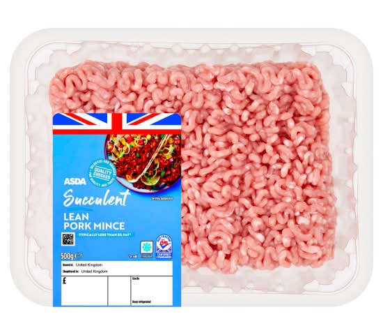ASDA Succulent Lean Pork Mince (500g)