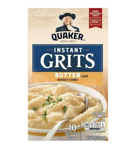 Quaker Butter Flavor Instant Grits