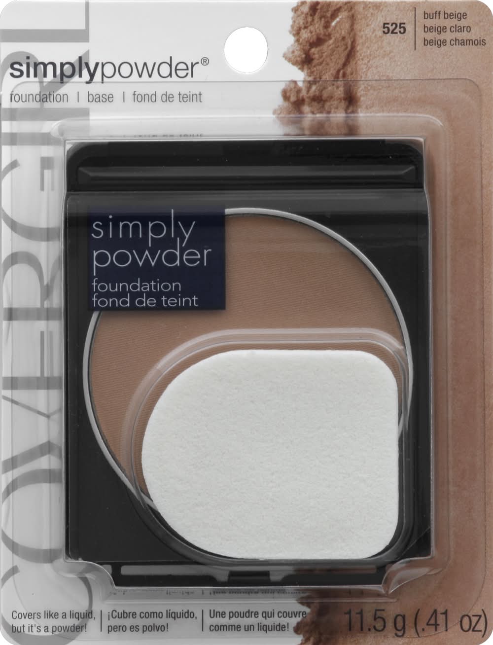 CoverGirl Simply Powder Simply Powder Foundation, Buff Beige 525 (0.41 oz)